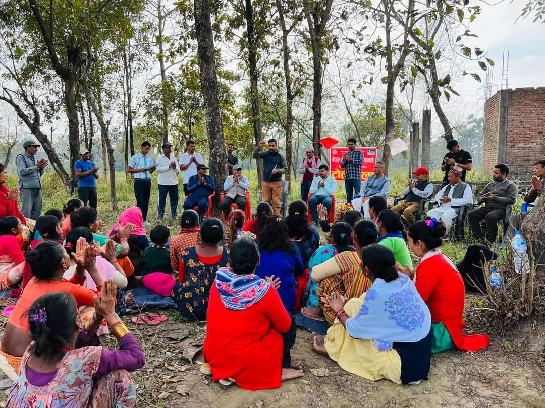 गोदावरीमा एमाले भित्रको बिबाद मत्थर, पार्टी चुनाव केन्द्रित अभियानमा